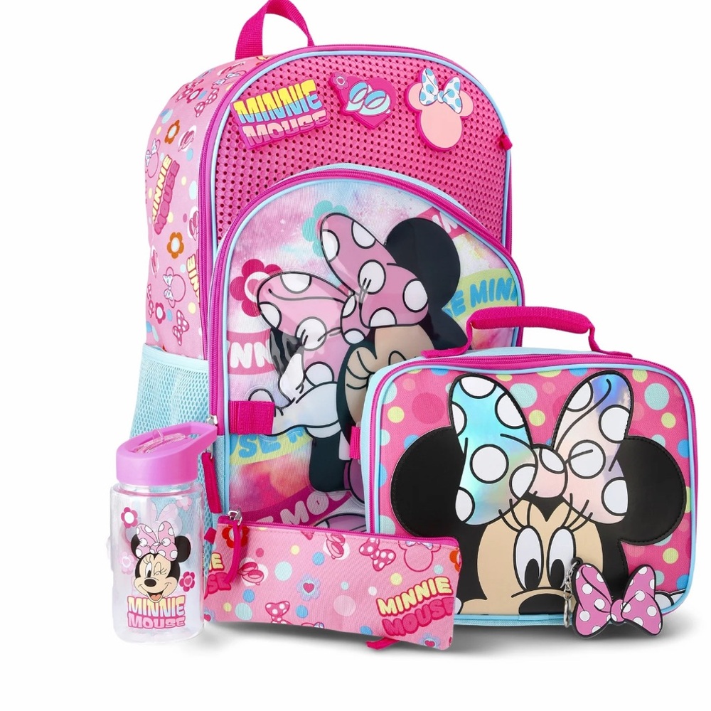 Pink Backpack Set for Kids